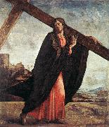 VIVARINI, family of painters Christ Carrying the Cross er USA oil painting reproduction